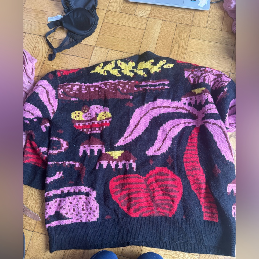 FARM Rio Multicolor Cardigan Sweater - Picture 4 of 5